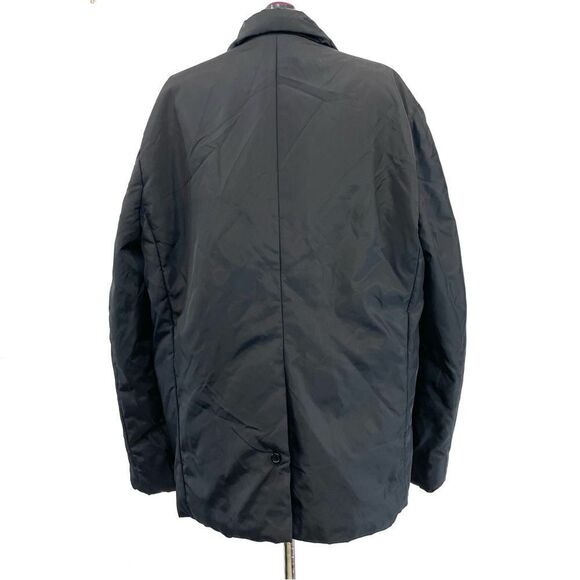 Club Monaco Mens Black puff Jacket Waterproof Business Casual Puff Coat L - Picture 3 of 12